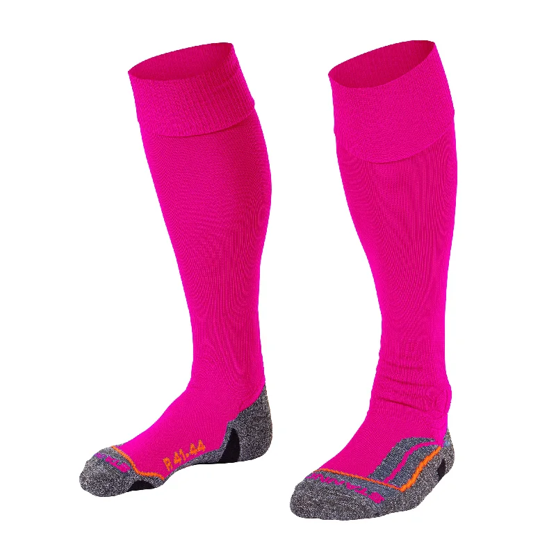 Fitted Wool Thermal Sock-Stanno Uni Pro Football Sock (Magenta)