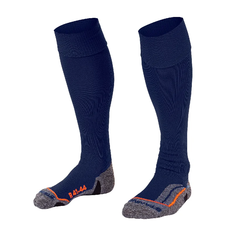 Lightweight Summer Sock-Stanno Uni Pro Football Sock (Navy)