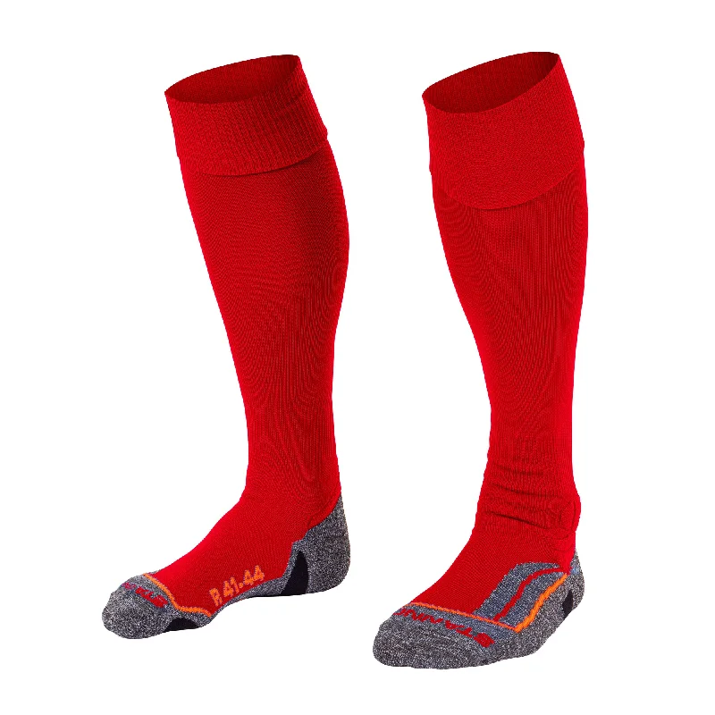 Anti-Odor Hiking Sock-Stanno Uni Pro Football Sock (red)