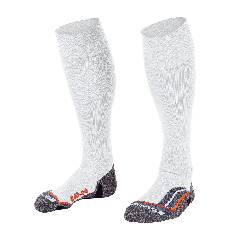 Super Stretch Yoga Sock-Stanno Uni Pro Football Sock (White)