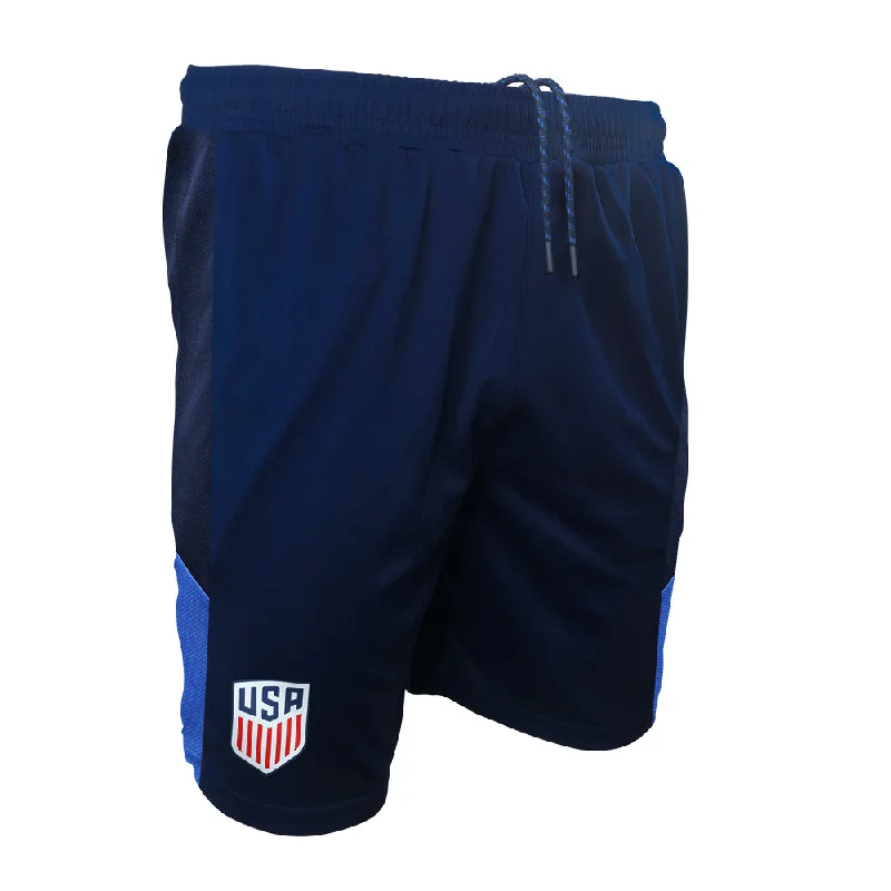 Shorts With Wedding Crews-U.S. Soccer Team Adult Running Logo Shorts