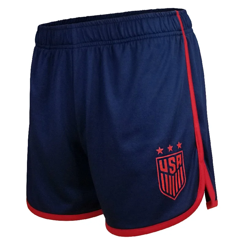 Shorts For Meme Culture-U.S. Soccer USWNT Women's Track Shorts