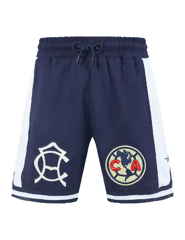 Shorts For Music Events-LIGA MX CLUB AMERICA PREMIUM MEN'S DK 2.0 SHORT (MIDNIGHT NAVY)