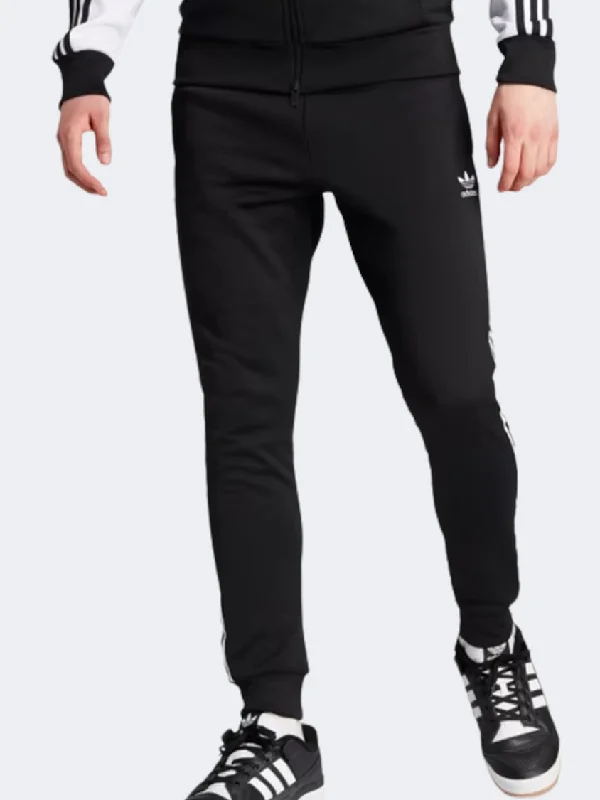 Smart Performance Golf Pants-Adidas Adicolor Classics Sst Men Original Pant Black/White