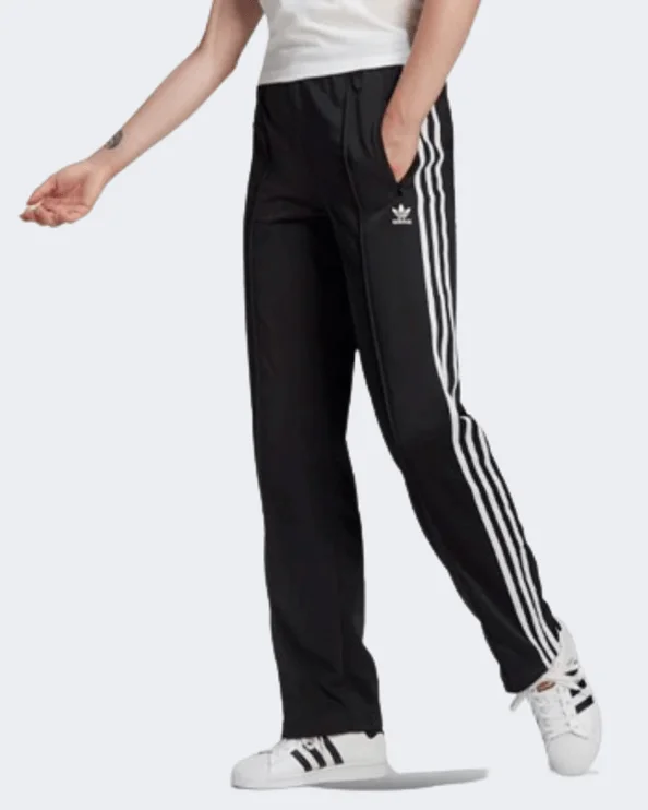 Modern Cropped Pants-Adidas Classics Firebird Primeblue Track Women Original Pant Black/White