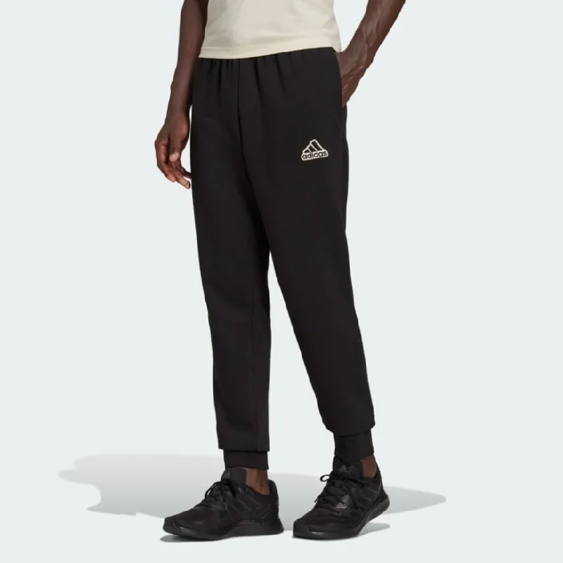 Functional Reflective Running Pants-Adidas Essentials Feelcomfy Jersey Men Lifestyle Pant Black