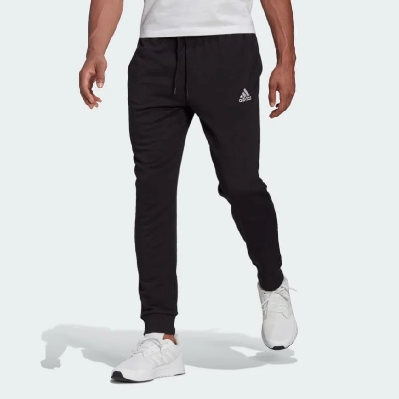 Chic Belted Palazzo Pants-Adidas Essentials French Terry Tapered Cuff Men Lifestyle Pant Black