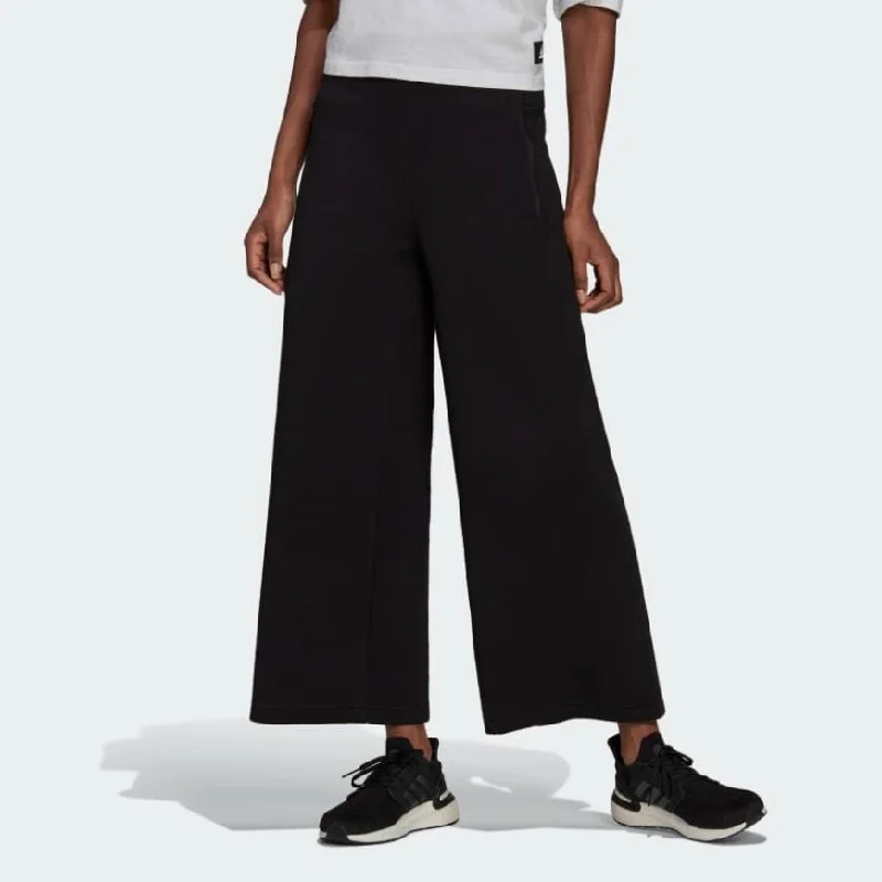 Eco-Conscious Sustainable Pants-Adidas Sportswear Mission Victory Wide Tracksuit Women Lifestyle Pant Black