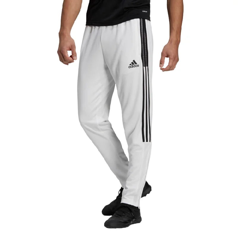 Classic School Uniform Pants-ADIDAS TIRO TRACK PANTS-White / Black