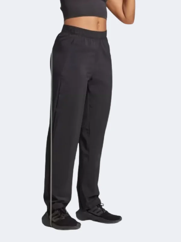 Sleek and Sophisticated Pants-Adidas  Women Training Pant Black