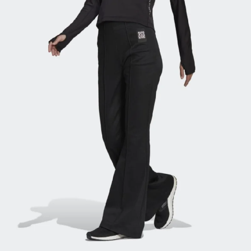 Casual Loose-Fit Pants-Adidas X Karlie Kloss Flared Women Training Pant Black