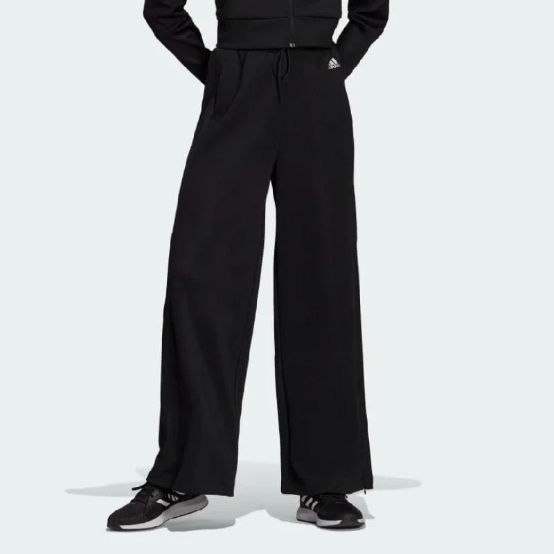 Classic School Uniform Pants-Adidas X Zoe Saldana Tracksuit Women Lifestyle Pant Black