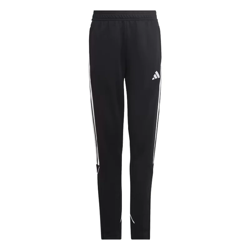 High-Performance Sports Pants-Adidas Youth Tiro 23 League Soccer Pants- Black/White