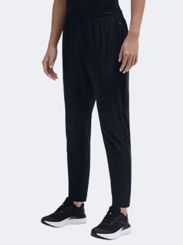 Chic Satin High-Waisted Pants-Anta  Men Running Ankle Pant Black