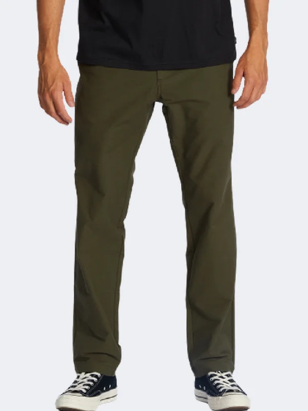 Cargo Work Pants-Billabong Surftrek Plus Men Lifestyle Pant Dark Olive