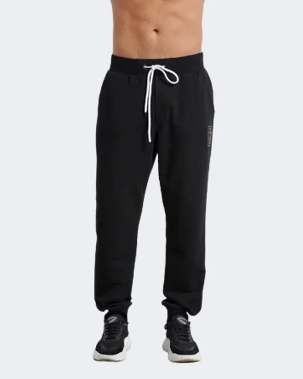 Loose Fit Lounge Pants-Bodytalk  Men Lifestyle Pant Black