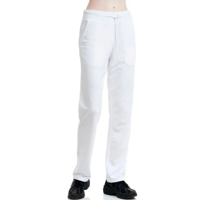 Sporty Jogger Pants-Bodytalk Women's regular sweatpants White 909800-00200