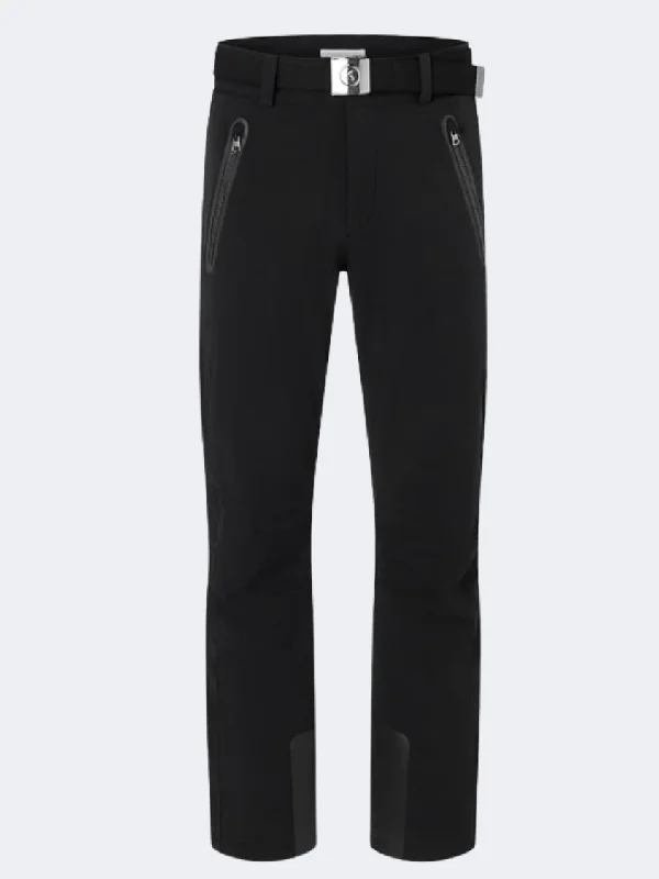 Relaxed Fit Cotton Pants-Bogner Thore T Men Skiing Pant Black