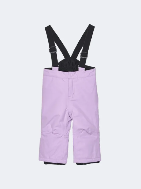 Classic Monochrome Pants-Color Kids  Little-Girls Skiing Pant Violet Tulle