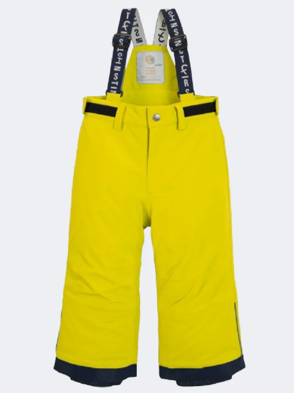 Stylish Fitted Plaid Pants-Killtec Fisw 48 Little-Boys Skiing Pant Lime