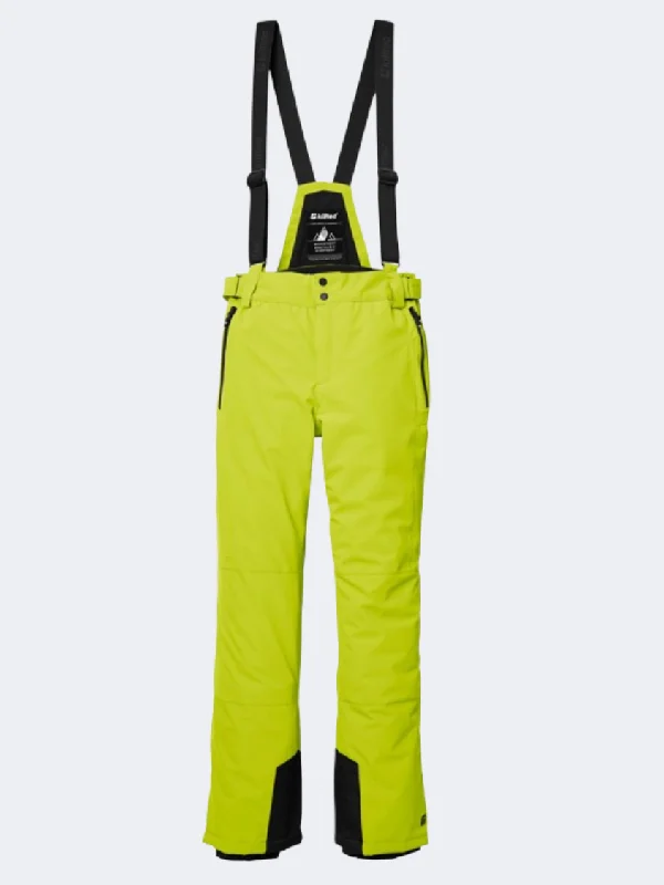 Sweat-Wicking Performance Pants-Killtec Ksw 106 Men Skiing Pant Spring Green