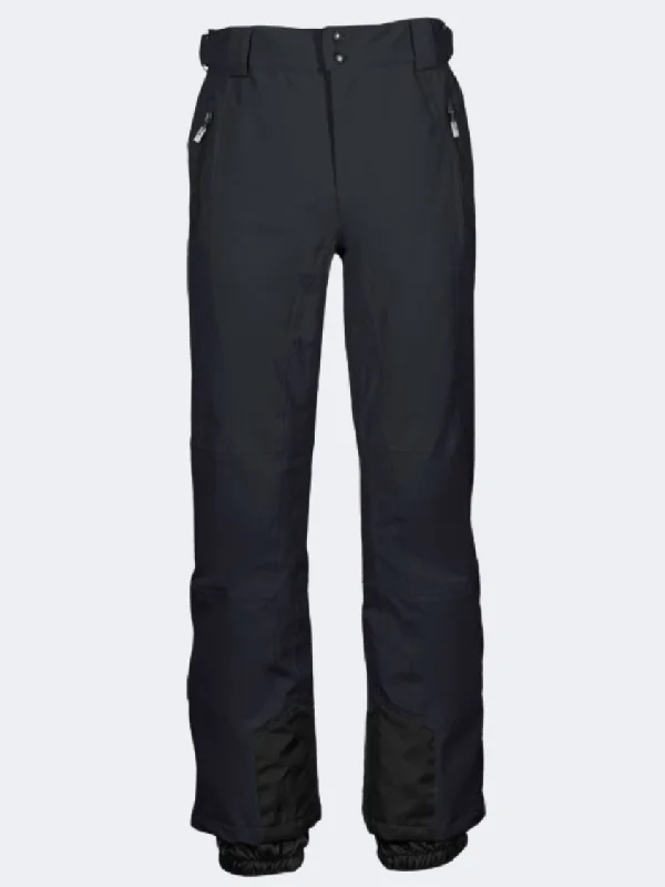 Elegant Draped Wide Pants-Killtec Ksw 80 Men Skiing Pant Black