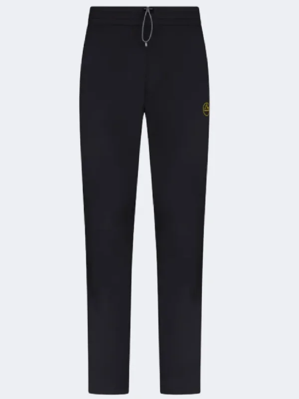 Fashionable Tie-Waist Pants-La Sportiva Drizzle Men Hiking Pant Black