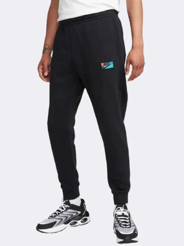 Fashionable Ruched Pants-Nike Club Men Lifestyle Pant Black