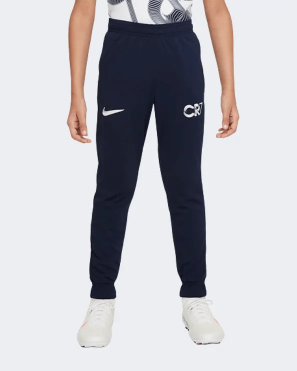 Breezy Summer Linen Pants-Nike Dri-Fit Cr7 Boys Football Pant Obsidian