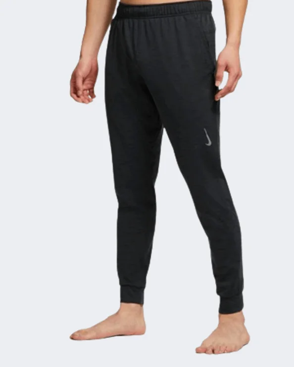 Quick-Dry Trail Running Pants-Nike Dri-Fit Men Training Pant Black