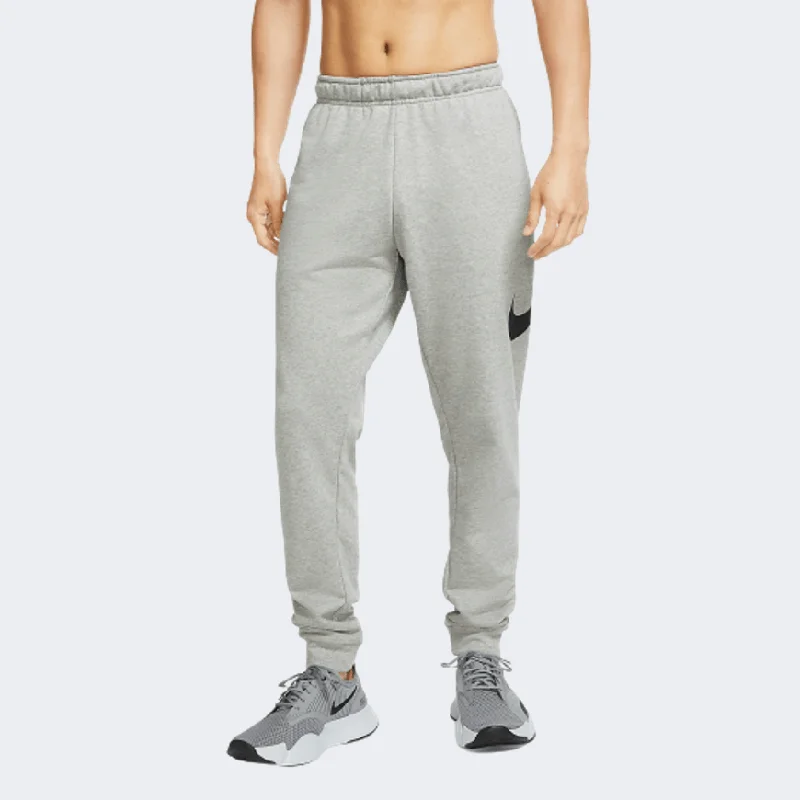 Trendy Camo Print Pants-Nike Dri-Fit Taper Men Training Pant Grey