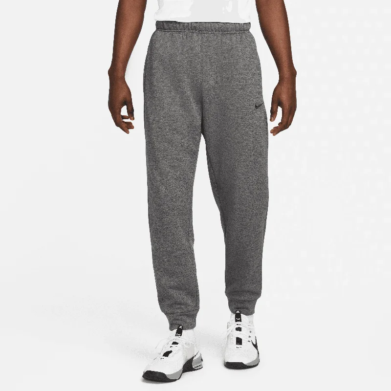 Wrinkle-Resistant Slim Fit Pants-Nike Men's Therma-FIT Tapered Fitness Pants