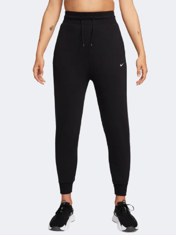 Sporty Breathable Joggers Pants-Nike One Df Women Training Training Pant Black/White