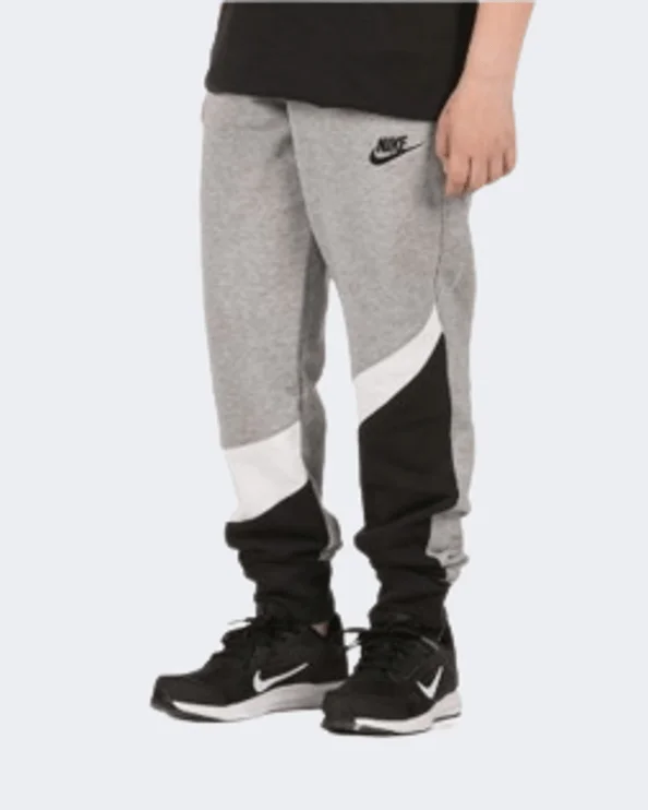 Classic Denim Work Pants-Nike Sporstwear Hbr Kids Training Pant Grey/Black