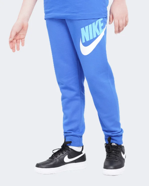 Relaxed Fit Cotton Pants-Nike Sportswear Club Fleece Boys Lifestyle Pant Royal Blue