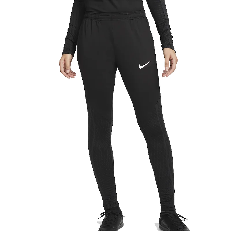 Classic Pinstripe Pants-Nike Womens Dri Fit Strike Pant (Black/White)