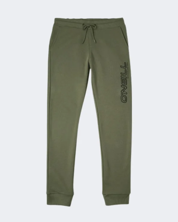 Soft Ribbed Lounge Pants-O'Neill All Year Boys Lifestyle Pant Dark Green