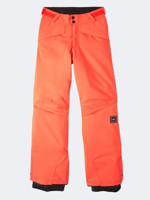 Classic Pinstripe Pants-ONeill Hammer Boys Skiing Pant Neon Orange