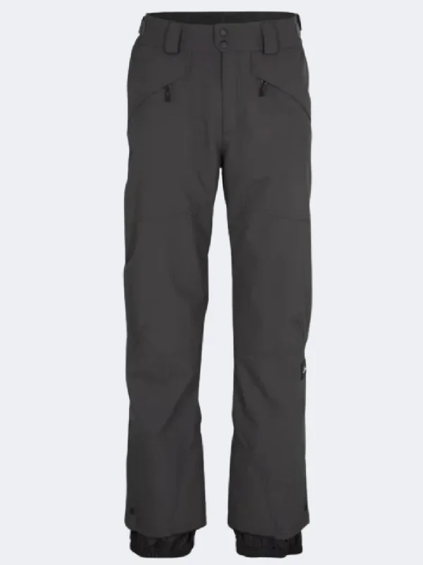 Warm Sherpa-Lined Pants-ONeill Hammer Men Skiing Pant Raven