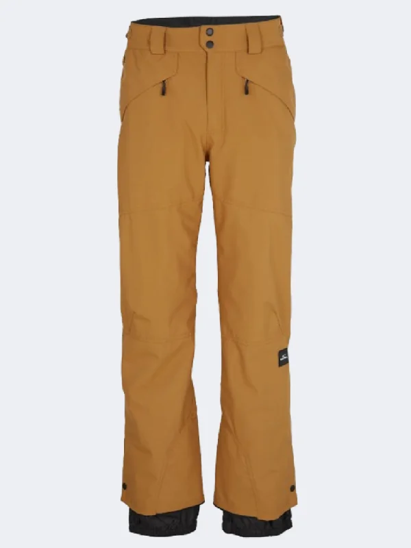 Breezy Summer Linen Pants-ONeill Hammer Men Skiing Pant Rich Caramel