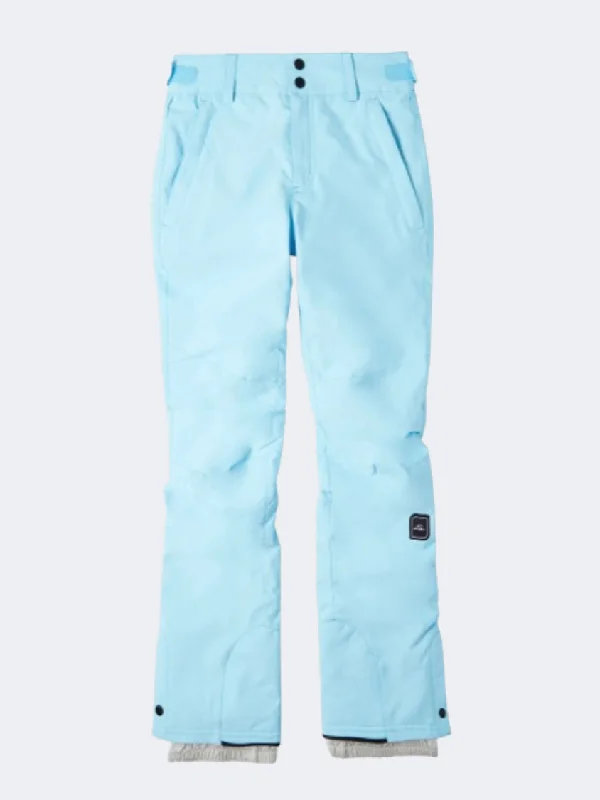 Stylish Wide-Leg Culottes Pants-ONeill Star Girls Skiing Pant Blue Wave