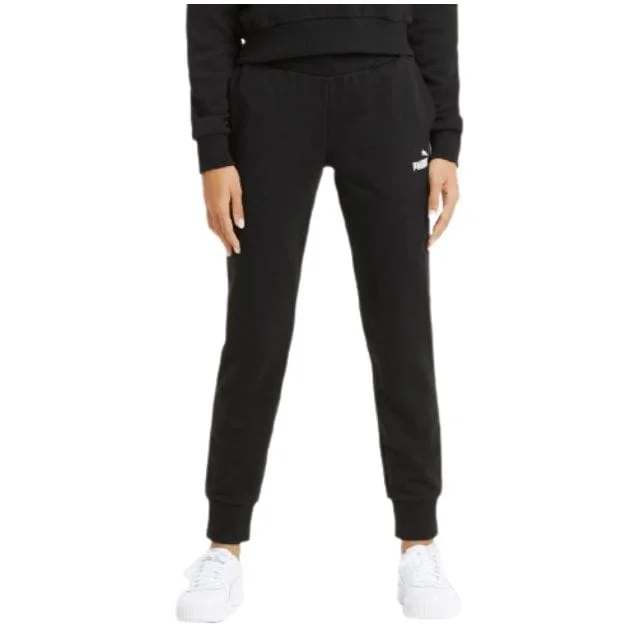 Office Wear Formal Pants-Puma Essentials Women Lifestyle Pants Black