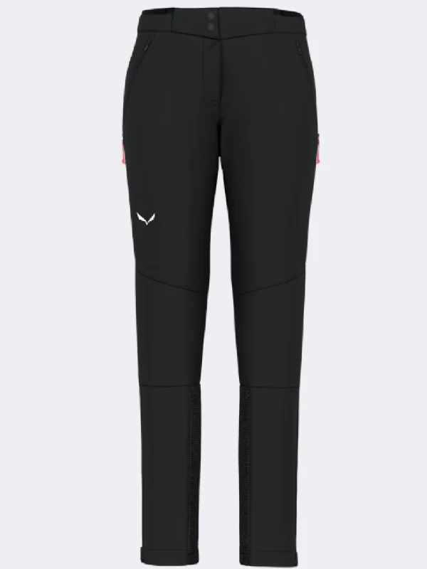 Timeless Cropped Suit Pants-Salewa Lagorai Dst Women Hiking Pant Black Out