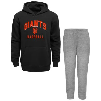 Trendy Oversized Cargo Pants-San Francisco Giants Toddler Play By Play Hoodie/ Pants Set