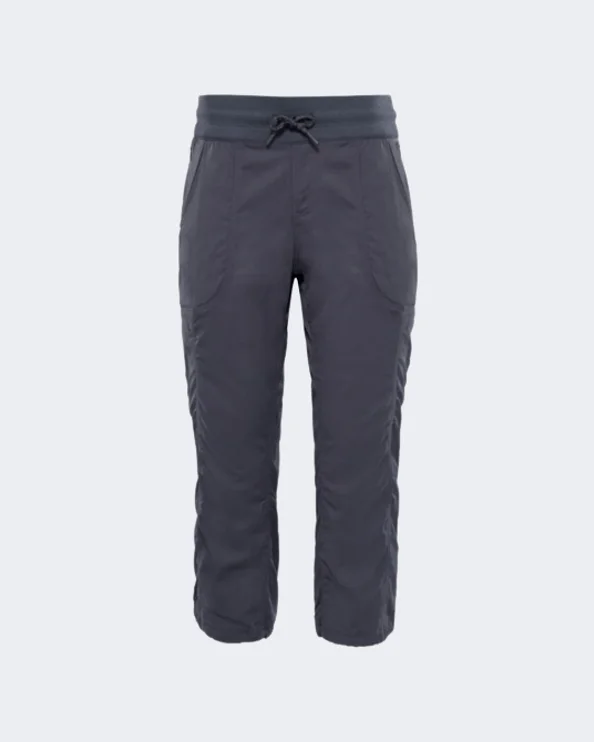 Chic High-Rise Pants-The North Face Aphrodite 2.0 Capri Women Lifestyle 3/4 Pant Graphite Grey