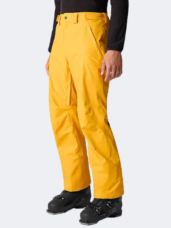 Sleek and Modern Office Pants-The North Face Freedom Men Skiing Pant Summit Gold