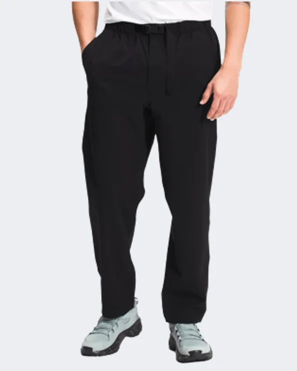 Classic Straight Leg Pants-The North Face Tech Easy Men Lifestyle Pant Black