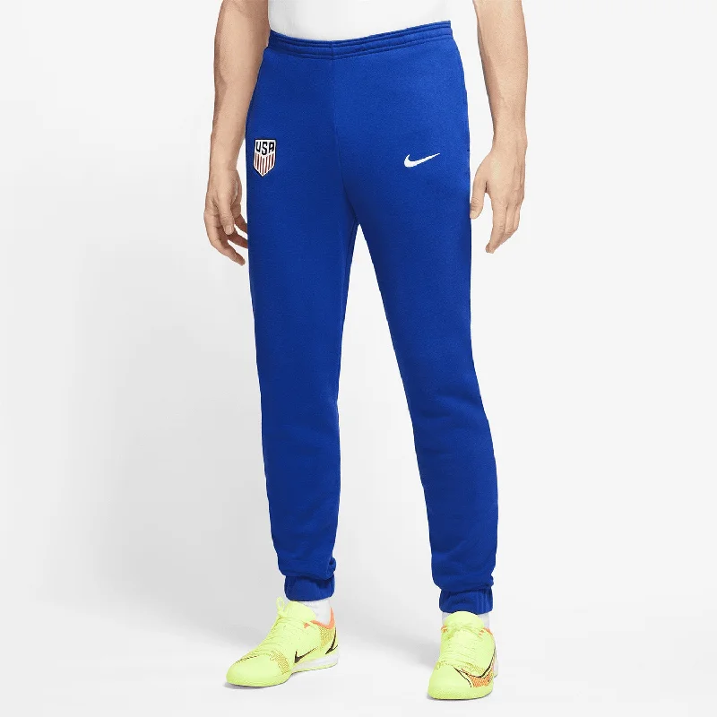 Slim Fit Jeans Pants-Men's Nike USA GFA Royal Fleece Pants