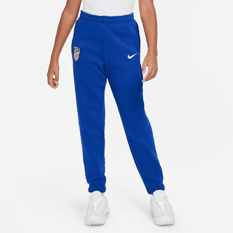 Wrinkle-Free Travel Pants-Youth Nike USA Fleece Pants