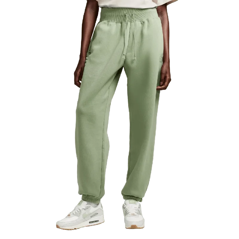 Classic Relaxed Linen Pants-Women's Fleece High-Waisted Oversized Sweatpants (FN7367-386)